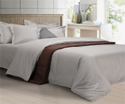 CLASSIC 6 pcs Comforter Cover and Sheet Set – Grey